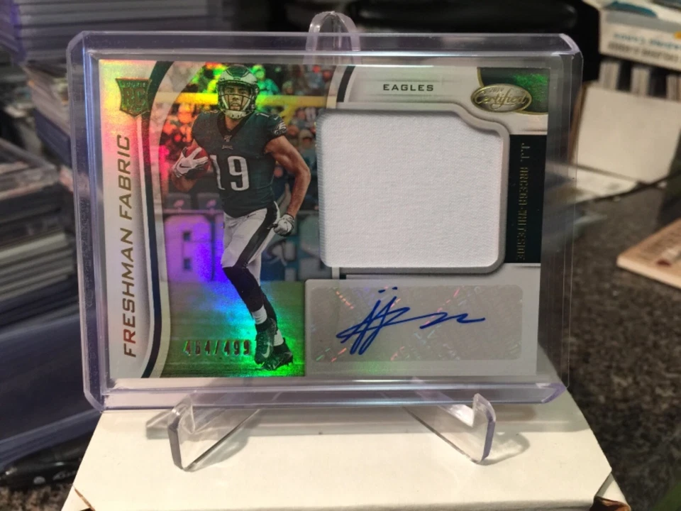   2019 certified rc auto patch #d/499 j.j. Arcega whiteside eagles free ship - Image 1 of 1