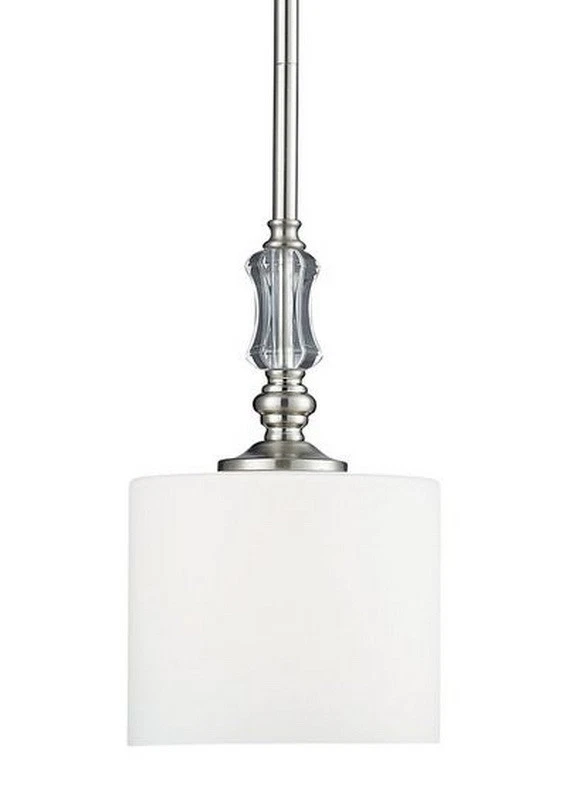 Z-Lite 2000MP Avignon 1 Light Brushed Nickel Mini Pendant Ceiling Light - Image 1 of 1