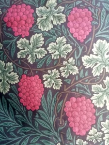 William Morris Vine new vintage furnishing fabric 5.5 yards Sanderson 1991 - Picture 1 of 11