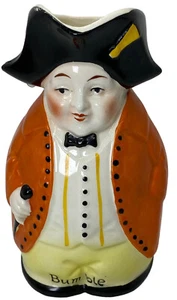 Vintage Hand Painted 'Bumble' Pitcher Creamer Czechoslovakia - Picture 1 of 8