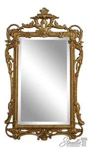 67957: FRIEDMAN BROTHERS Vintage Italian Rococo Gold Gilt Mirror - Picture 1 of 10