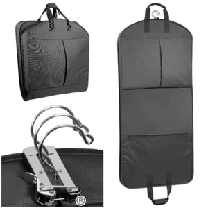 WallyBags 52"x22" Bi-Fold Side-Zip Deluxe Travel Garment Cover Bag w/Two Pockets - Picture 1 of 7