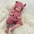 45cm Silicone Reborn Doll Handmade Flexible Newborn Baby Painted Asleep LouLou