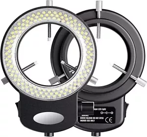๐จ๐ฝ๐ด๐ฟ๐ฎ๐ฑ๐ฒ๐ฑ Adjustable 144 LED Bulbs Microscope Ring Light Illuminator Lamp - Picture 1 of 9