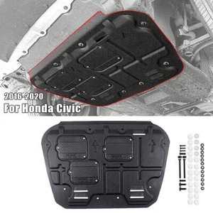 Engine Mudguard Guards Fender Flap Fender For Honda Civic 2016-2020 Black - Bild 1 von 7
