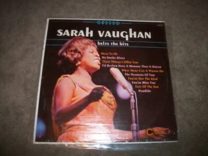 RARE SARAH VAUGHAN BELTS THE HITS LP ORIG 1966 CORONET CX 277 - FACTORY SEALED - Picture 1 of 2