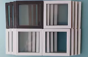 16 Stück Diarahmen Glas 6x6 GEPE Antinewton MF 7x7 - Photo 1/1