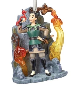 Disney Sketchbook Mulan Fairytale Moments Christmas Ornament Mushu NEW - Picture 1 of 1