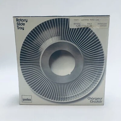 Yankee Rotary Slide Tray 100 Slide Capacity For Circular Carousel Projector NOS - Image 1 of 3