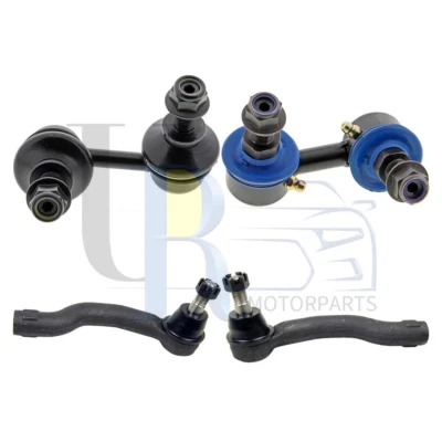 Barra estabilizadora de extremo de barra estabilizadora delantera Mevotech 4 piezas para Nissan Frontier 2005-2017 2018 Foto 1 de 4