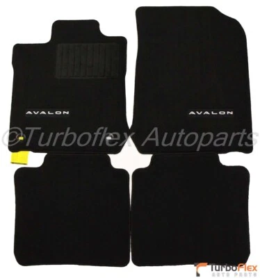 Toyota Avalon 2013-2018 Black Carpet Floor Mat Set of 4 Genuine PT206-07151-20 - Image 1 of 4