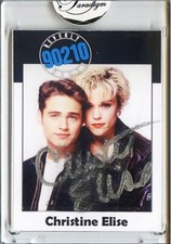 -Beverly Hills 90210- Elise Signed/Autograph/Auto Certified TV Trading Card