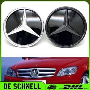 Kühlergrill Stern Emblem Chrom Motorhaübe Für Mercedes Benz C-Klasse W204 08-13 - Bild 1 von 11