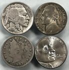 Nickels Of The United States Lot Includes Silver War Nickel Choose How Many Lots