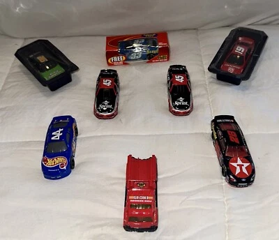 Set Of 8 Vintage Matchbox Cars. Race Cars, Fire Truck, Hot Wheels, Sprint, Aleve - Image 1 of 4