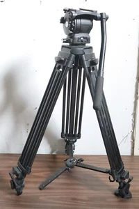 Vinten Vision Blue 5 AS Fluid Head Professional Video Camera Tripod -PARTS READ - Picture 1 of 13