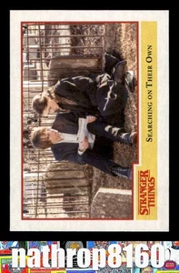 2018 Topps Stranger Things  #62 Searching on Their Own  NM/NM+  12090 - Picture 1 of 4