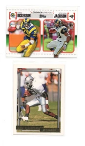 (LOTE DE 2) 2010 TOPPS GRIDIRON LINAGE #GL-DJ ERIC DICKERSON/ 1992 TOPPS GOLD - Imagen 1 de 1