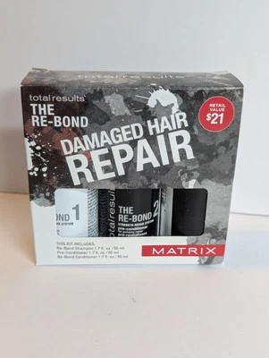 Matrix Re-Bond Damaged Hair Repair Kit Shampoo Conditioner Pre-Conditioner 1.7oz - Image 1 of 4