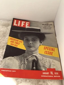 Life - January 16,1950 American Life and Times 1900-1950,International ED.0516 - Imagen 1 de 5
