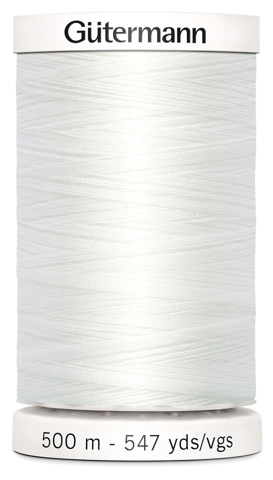 Gutermann 501-20 Sew-All Thread 547yd-Nu White (5Pk) - Image 1 of 1