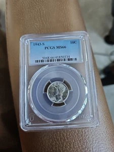 1943-S Mercury Dime MS66 PCGS Blue Label - Picture 1 of 2