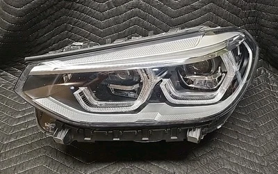 原始设备制造商宝马 X3 X4 头灯左驱动器 2018 - 2021 年适配器 LED 8739657-01 二手 — 第 1/4 张图片