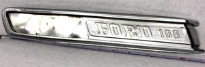 68,9,70,1,2 FORD F100 TRUCK HOOD EMBLEM,DRIVER SIDE,LH,C8TB-16721-A,GOOD STUDS!! - Picture 1 of 5