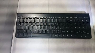 Lenovo SK-8861 Ultraslim PC BLACK Wireless Keyboard - Receiver Not Included - Image 1 of 3