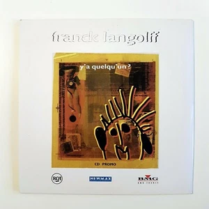 FRANCK LANGOLFF (auteur phare de RENAUD SECHAN) ♦ CD ALBUM PROMO RARE - Picture 1 of 1