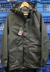 Mountain Warehouse Glacier II Extreme Men's Waterproof Long Jacket,S,Khaki,New - Picture 1 of 4