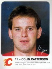 1985-86 Calgary Flames Red Rooster #21 Colin Patterson