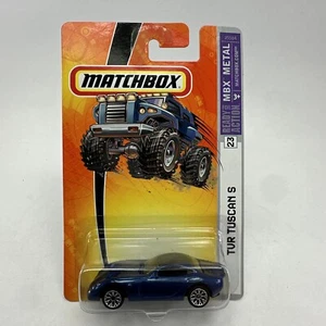 Matchbox MBX Metal TVR Tuscan S Blue #23 New On Card NOC Ready For Action J5584 - Picture 1 of 6
