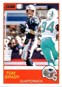 2019 Score #142 Tom Brady - Picture 1 of 2