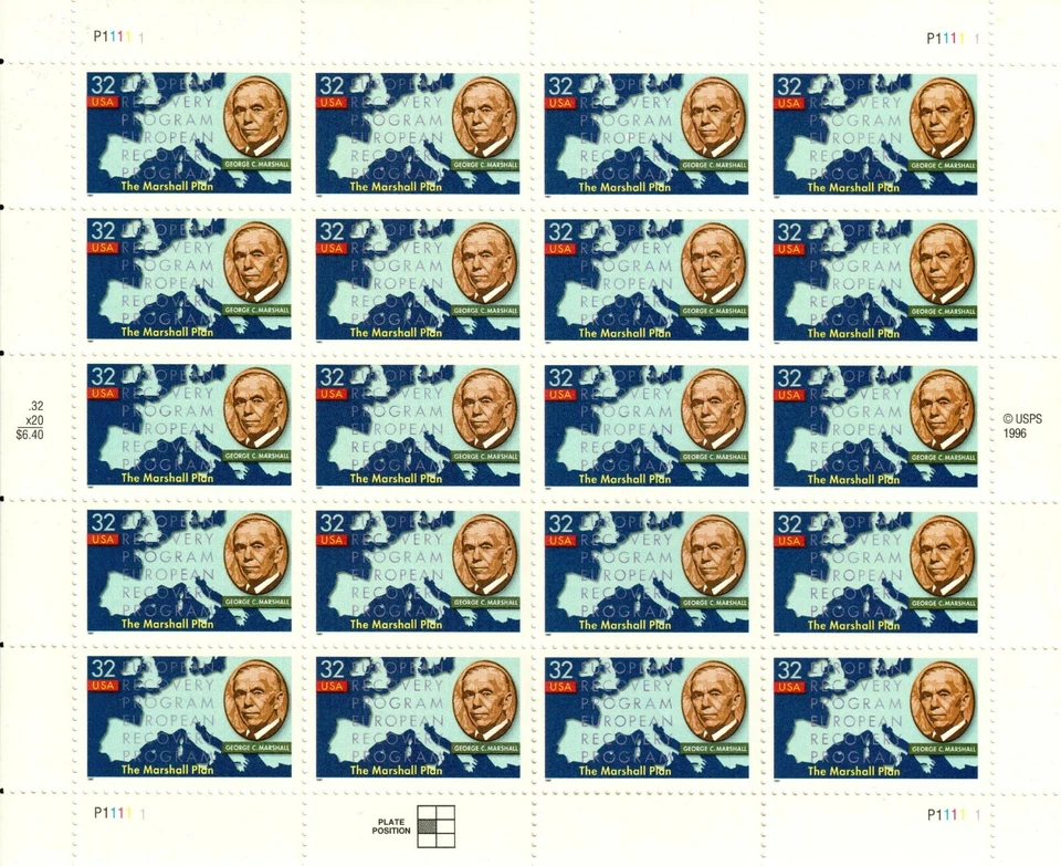 Scott 3141 The Marshall Plan MNH Free shipping in the USA! - Image 1 of 1