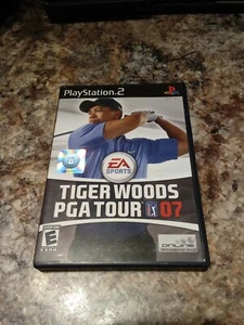 Tiger Woods PGA Tour 07 Sony PlayStation 2 WITH CASE & MANUAL - Picture 1 of 3
