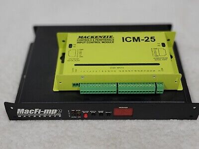 Mackenzie ICM-25 & MacFi-mpe Peripherals Input Control Module / MP3 Record /play • 89.99$