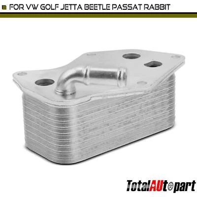 Enfriador de aceite de motor para Volkswagen Beetle 2006-2014 Golf 2010-2014 Jetta L5 2,5 L Foto 1 de 4