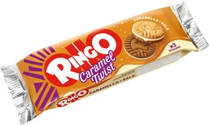 RINGO CARAMEL TWIST - PORTION OF 3 SALTED CARAMEL BISCUITS - LIMITED EDITION - Picture 1 of 1