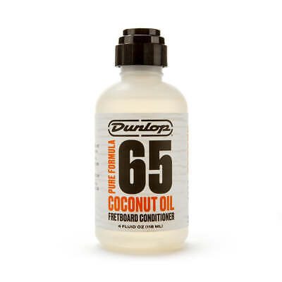 Dunlop Pure Formula 65 Coconut Oil Fingerboard Conditioner - 4oz