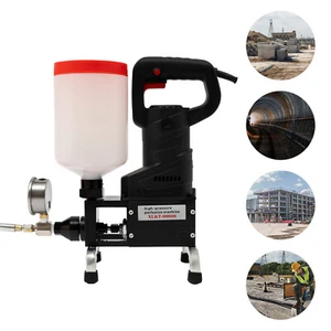 Electric Grouting Machine High Pressure Grouting Injection Pump 1100W 0-10000PSI - Picture 1 of 15