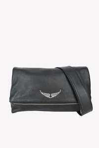 Zadig & Voltaire Damen Tasche Schwarz Leder Crossbody Bag Ledertasche Mittel - Bild 1 von 7