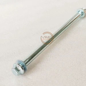 REAR WHEEL AXLE PIVOT BOLT SHAFT FOR YAMAHA RXS RX-S RXK RX-K RX100 RX115 RX135 - Picture 1 of 5
