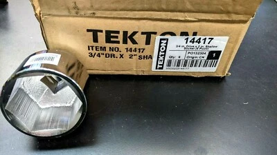 NEW TEKTON 2" - 3/4" Dr- 6 Point-  14417- Free Shipping - Image 1 of 4