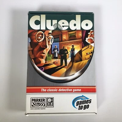 Cluedo  Parker  Games To Go  Travel Version 2005  Sealed contents  Hasbro - Image 1 of 4