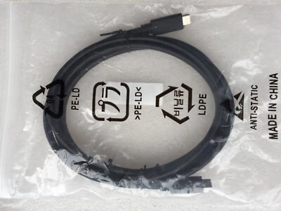 New Original OEM LG USB-C to USB-C cable for LG 27MD5KL-B UltraFine 5K Monitor@@ - Image 1 of 3