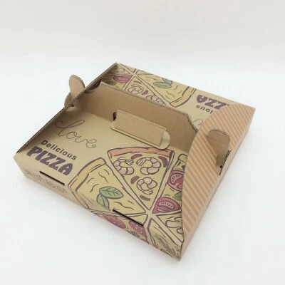 100x Take Out Delivery Container Bakery Cupcake Boxes Pastry Pizza Dessert Box - Image 1 of 4