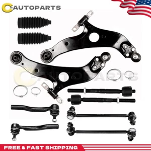 10x Front Lower Control Arm Ball Joints Tie Rod Ends For 2004-2010 Toyota Sienna - Picture 1 of 9