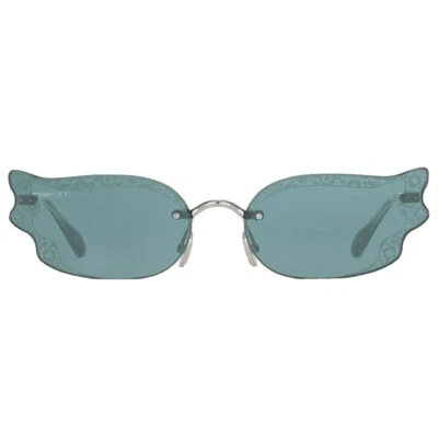Nuevas gafas de sol Jimmy Choo EMBER/S P2M/KU verde aguamarina Foto 1 de 4