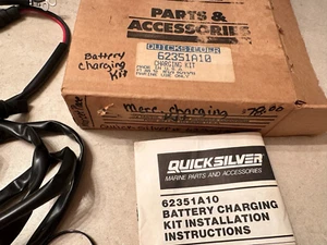 New Mercury Mercruiser Quicksilver Oem Part # 62351A10 Charging Kit - Imagen 1 de 2